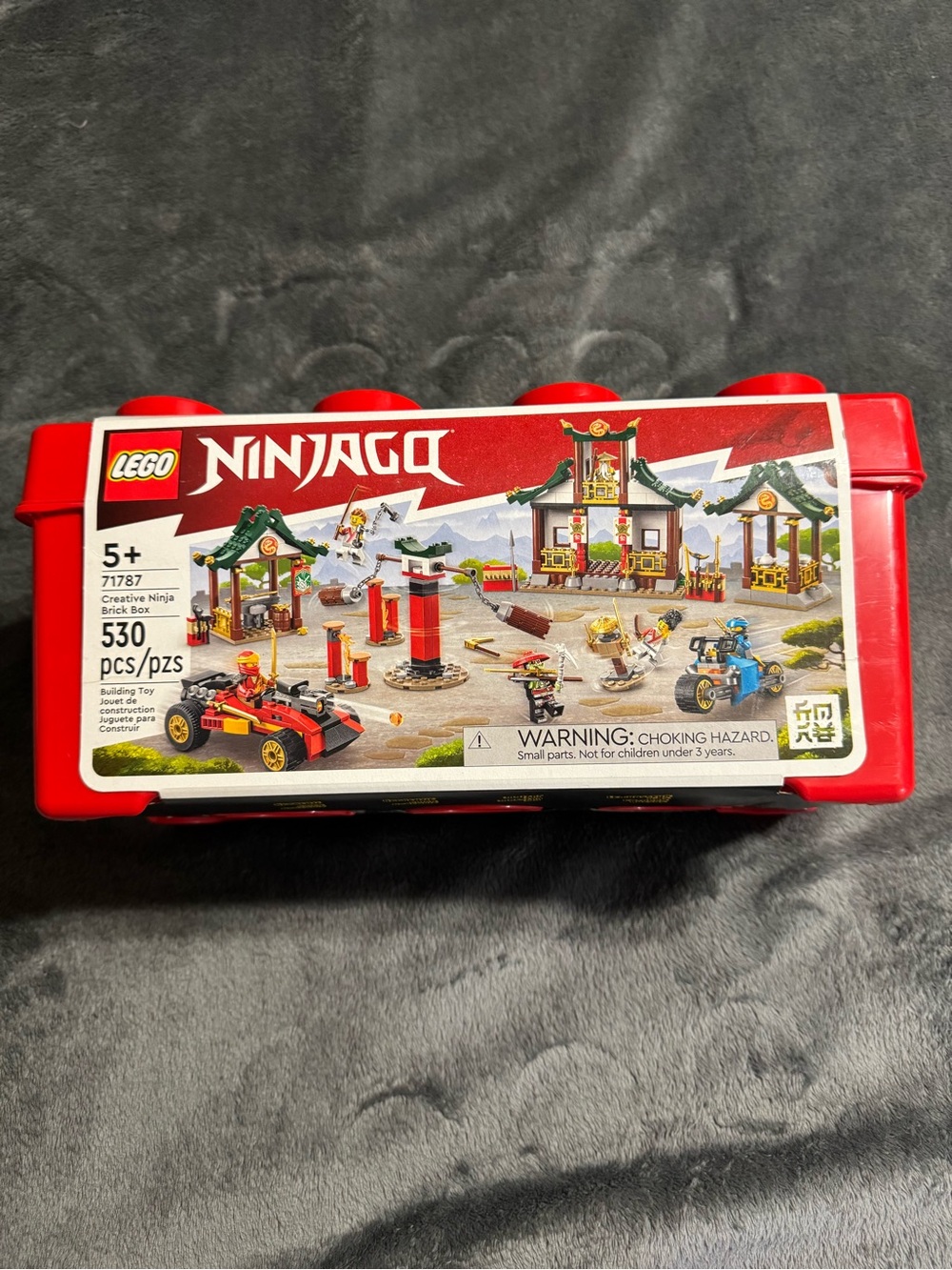 LEGO NINJAGO Creative Ninja Brick Box - Red New! Sealed! 71787
